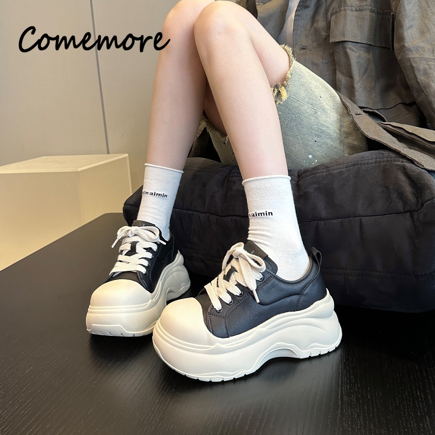Comemore 7CM Height Increase S - огляд і ціна Outdoor Sports Shoes