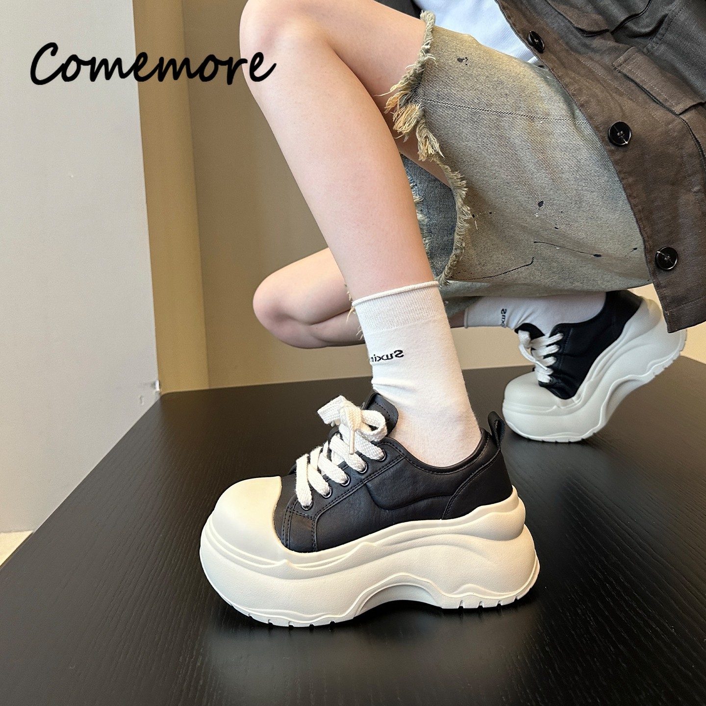 Comemore 7CM Height Increase S - огляд і ціна Outdoor Sports Shoes