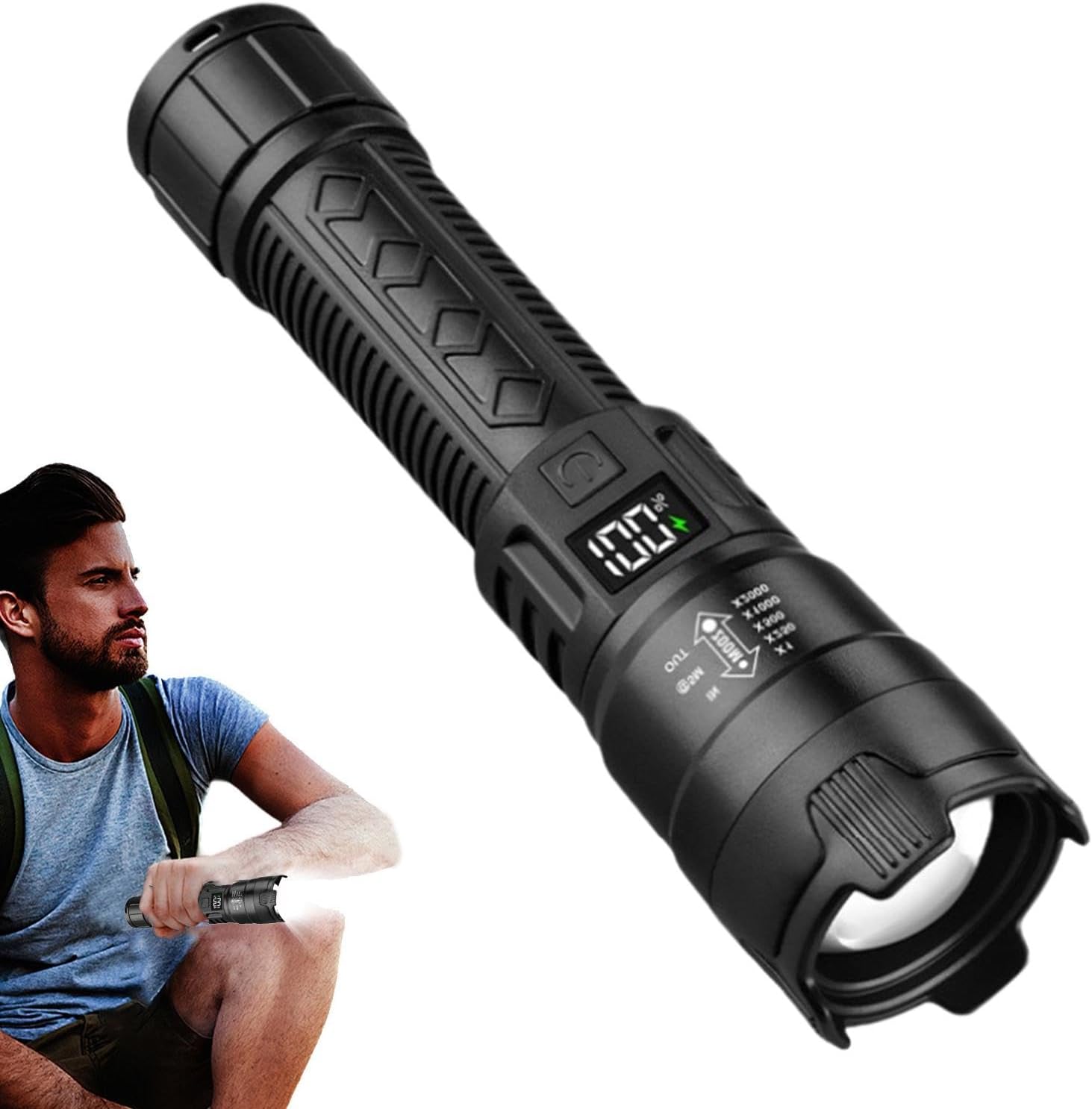 Tactical LED Flashlight 2000LM - огляд і ціна Outdoor Sport Lights