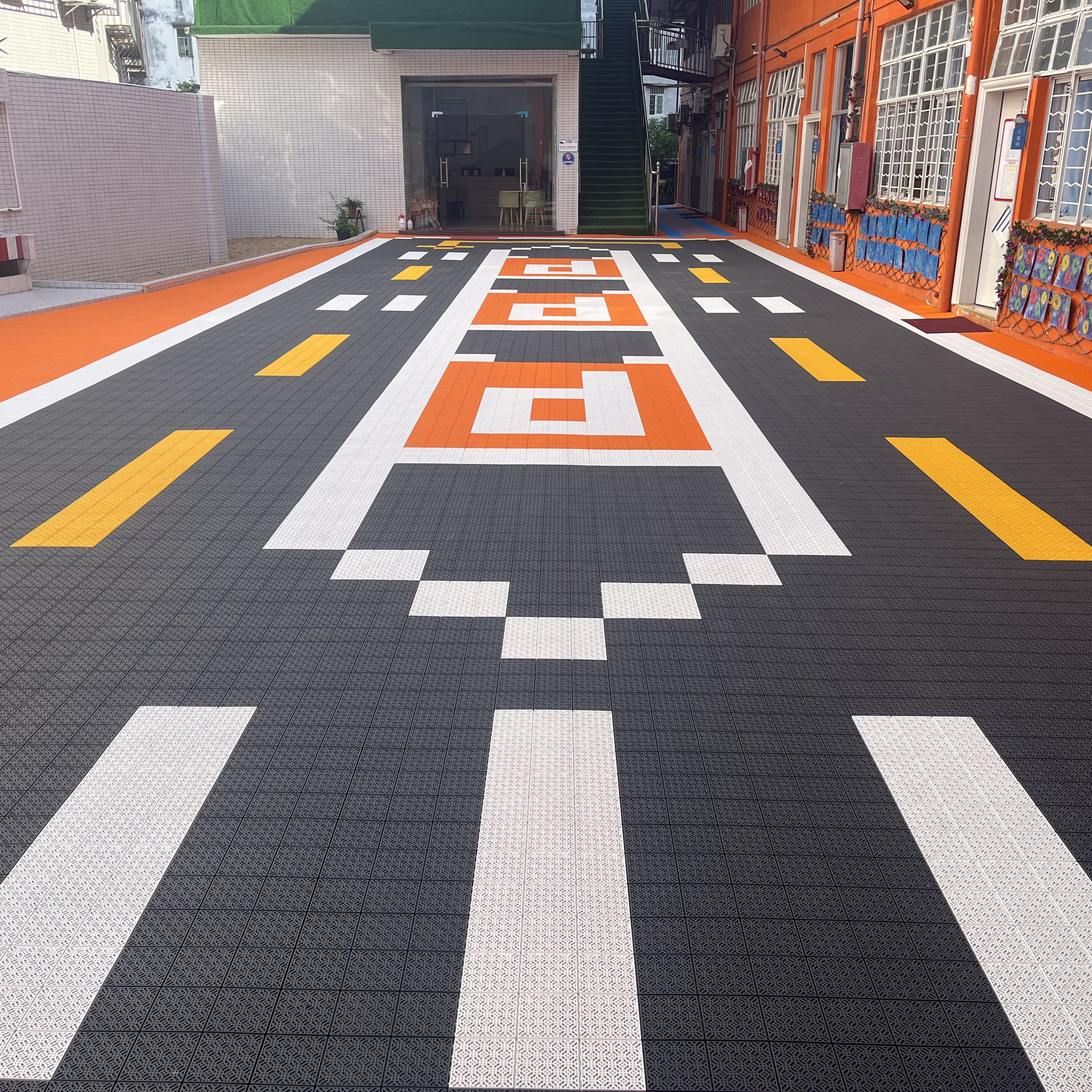 PP Plastic Custom Logo Outdoor - огляд і ціна Outdoor Sport Floor Tiles