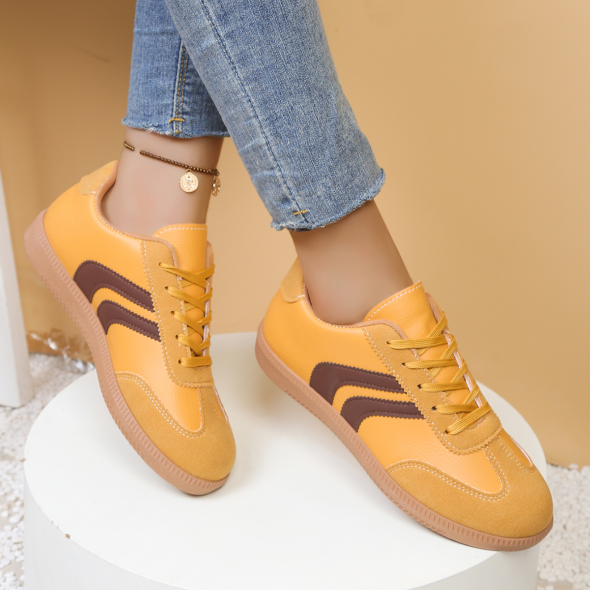 Fashionable Yellow Women's Cas - огляд і ціна Outdoor Sports Shoes
