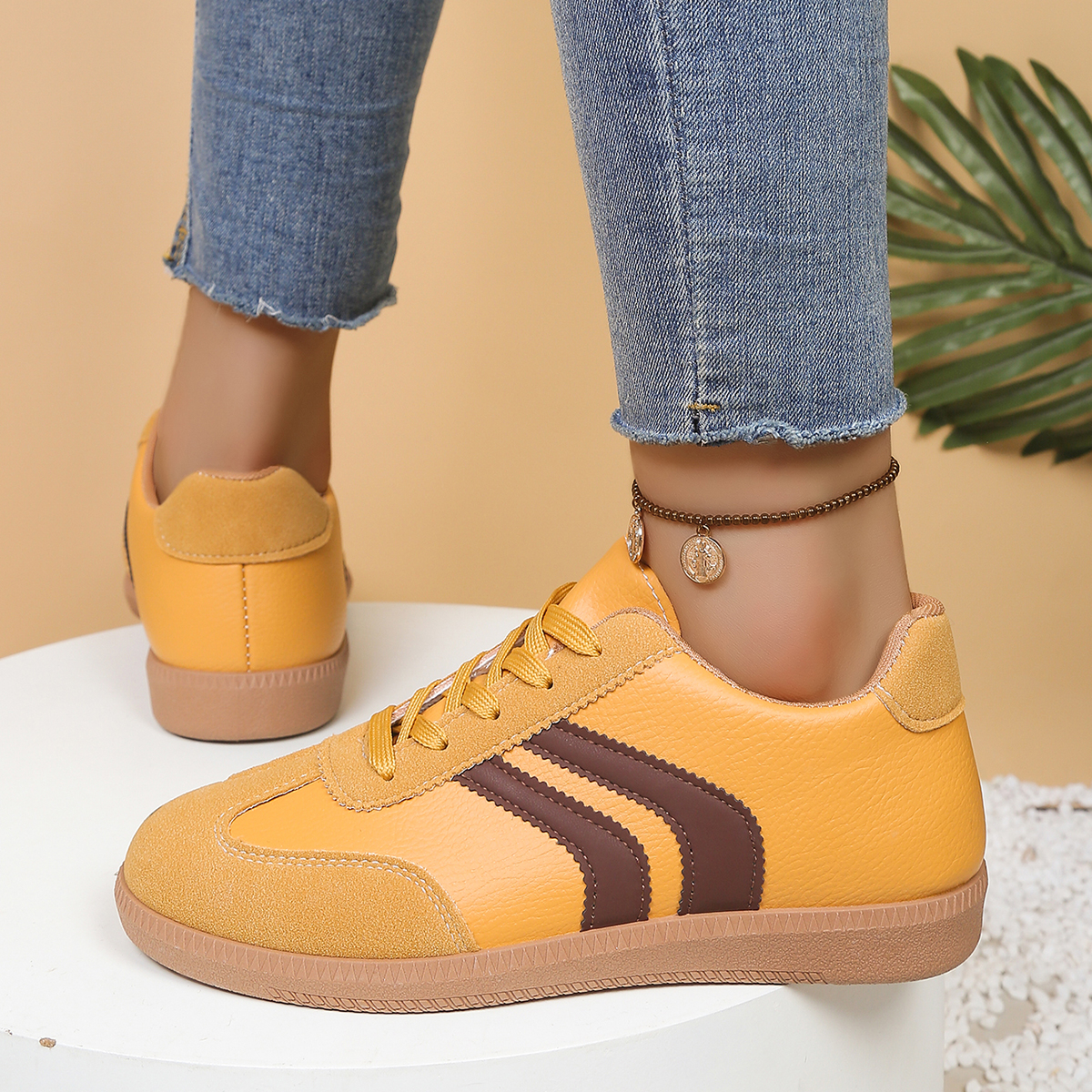 Fashionable Yellow Women's Cas - огляд і ціна Outdoor Sports Shoes