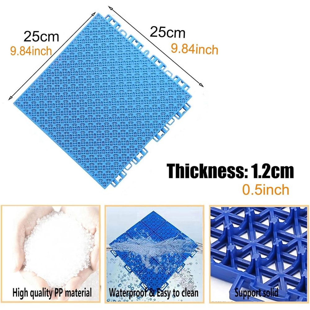 25 Inch Interlocking Outdoor F - огляд і ціна Outdoor Sport Court Flooring