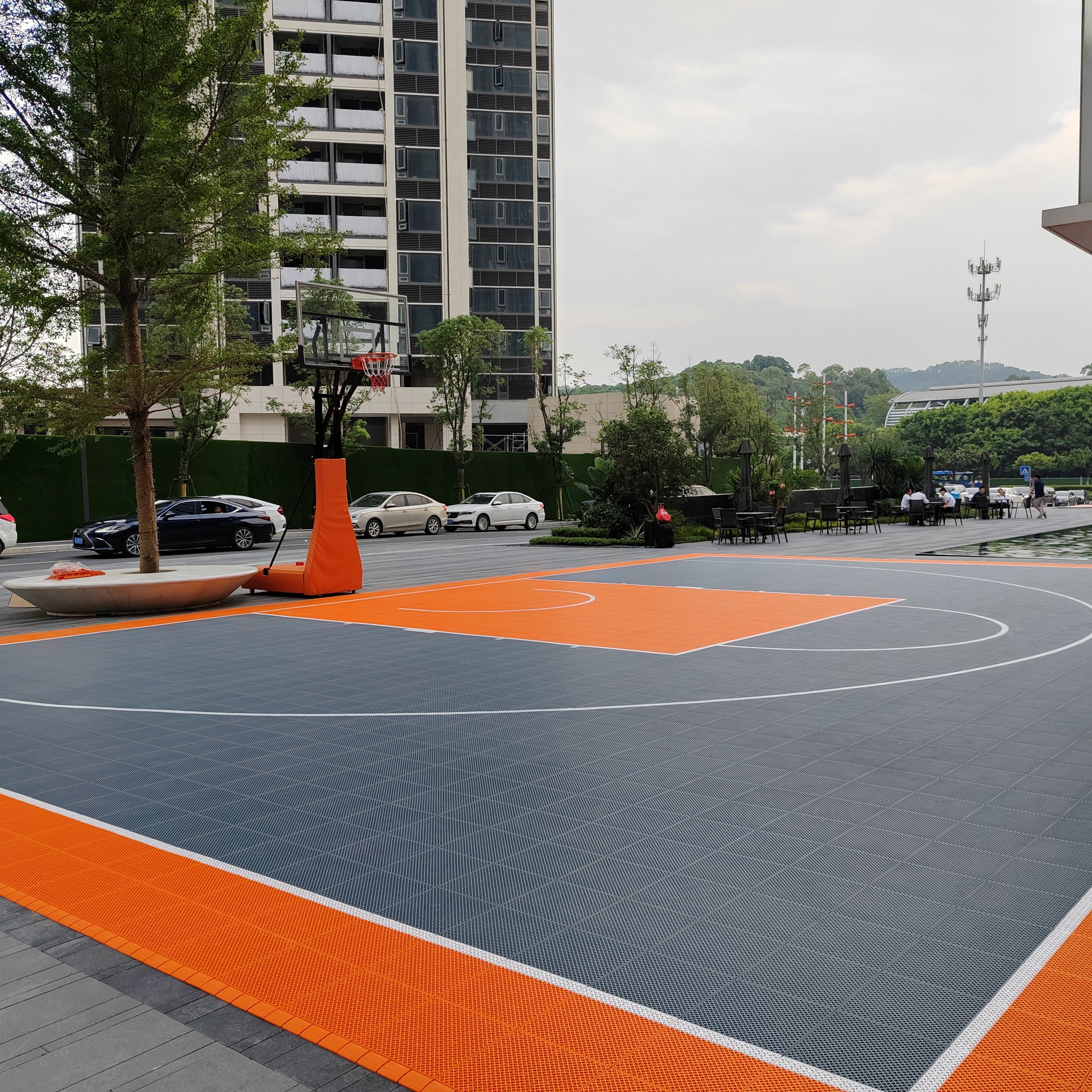 OEM Customized Indoor/Outdoor  - огляд і ціна Outdoor Sport Floor Tiles