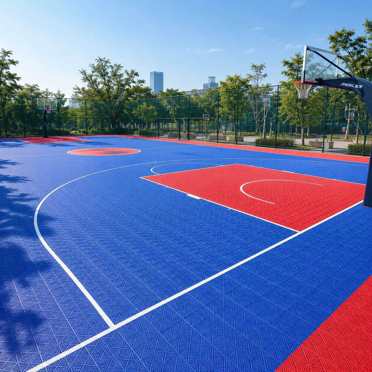 Intelligent pp Interlocking Po - огляд і ціна Outdoor Sport Floor Tiles